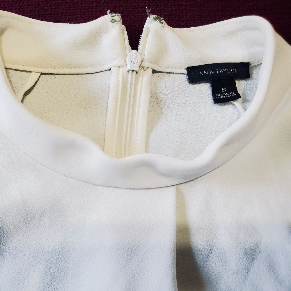 Ann Taylor White Dressy Tank - Picture 5 of 10